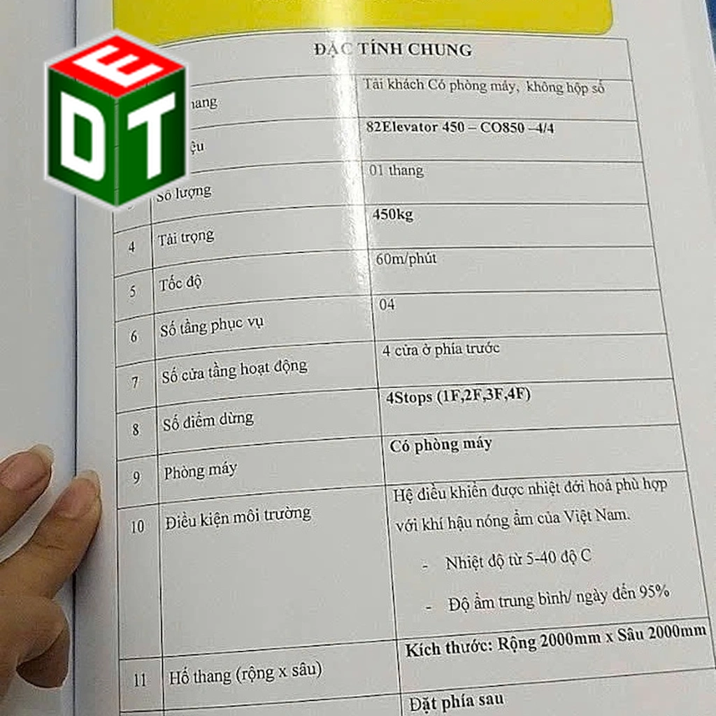 Sai lầm nguy hiểm khi chọn kích thước cabin và tải trọng thang máy